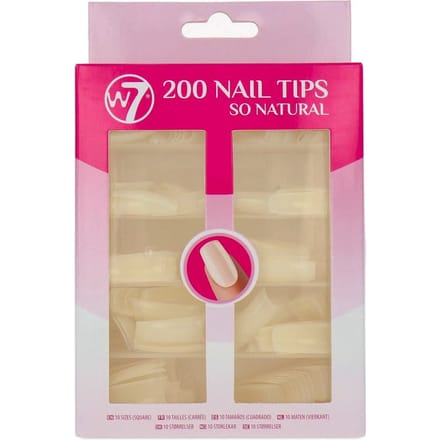 W7 200 Nail Tips So Natural 200 st