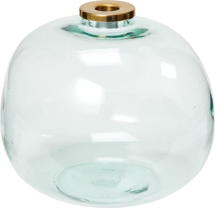 Return to Sender Vaas/Kandelaar Happy Booby - H20 cm – Recycled Glas