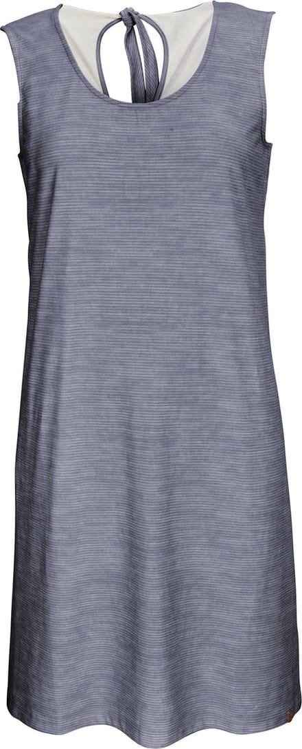 Killtec dames jurk - jurk dames mouwloos - navy gemeleerd - 39429 - maat 40