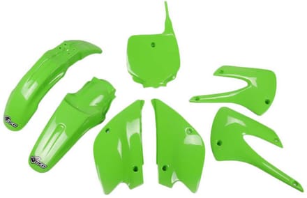 Ufo Kawasaki Kx 85 2001-2013 Restyling Kakit214k-026 Plastic Set Groen