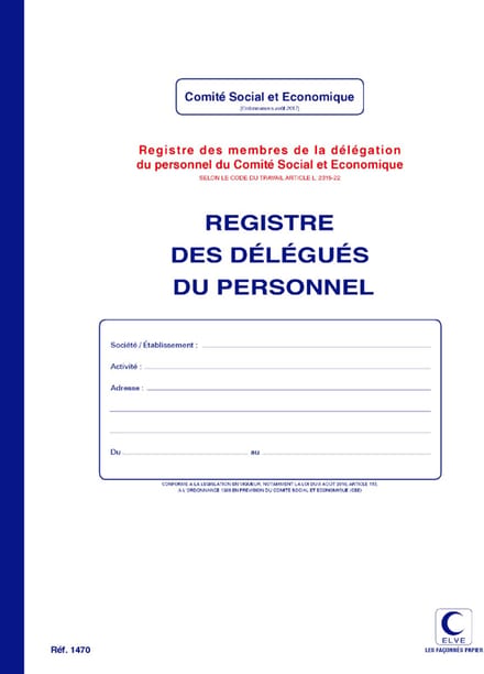 Personeelsdossier 'Personeelsvertegenwoordigers', 40 pagina's, 320 x 240mm