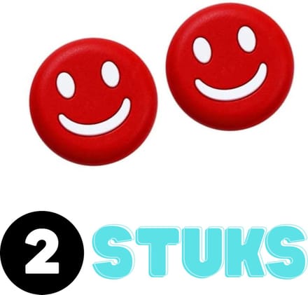 Tennisracket demper - Trillingsdemper - 2 Stuks Rood - Vibration Dampeners