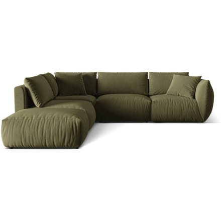 Hoekbank Christ 4-zits links velvet | Micadoni