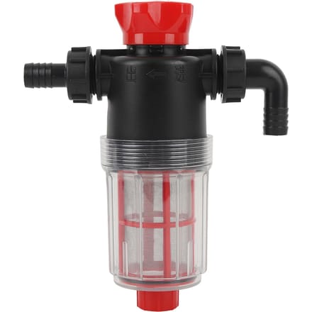 Waterpomp Zeef Filter met 60 Mesh RVS Filtergaas Hoge Doorstroming Pijpleidingfilter Transparant Ontwerp 19mm