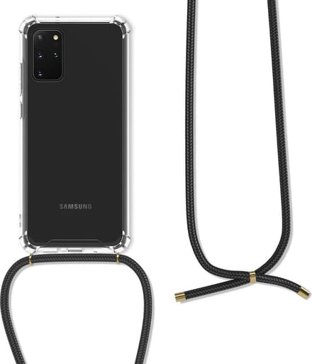 ShieldCase Shock Hoesje met Koord + Glazen Screenprotector – Geschikt voor Samsung Galaxy A71 – Schokbestendig, Stijlvol en Functioneel