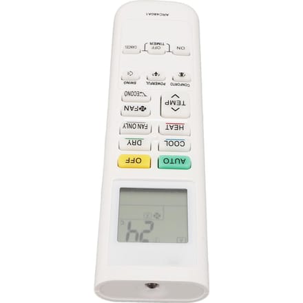 Airconditioner Afstandsbediening Universele Vervangingsafstandsbediening voor ARC480A1 ARC480A2 ARC480A3 white
