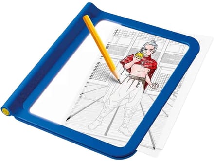 KIDYWOLF K-DRAW PRO Manga – Verlicht Tekentablet voor Kinderen - A4 formaat met Dubbelzijdige Functies - 8+