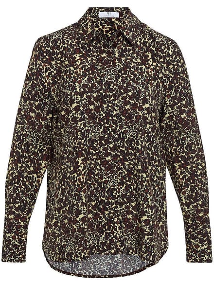 Blouse lange mouwen Van Peter Hahn beige