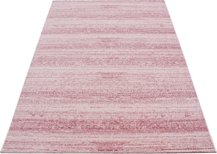 Modern laagpolig vloerkleed Plus - roze 8000 - 80x150 cm