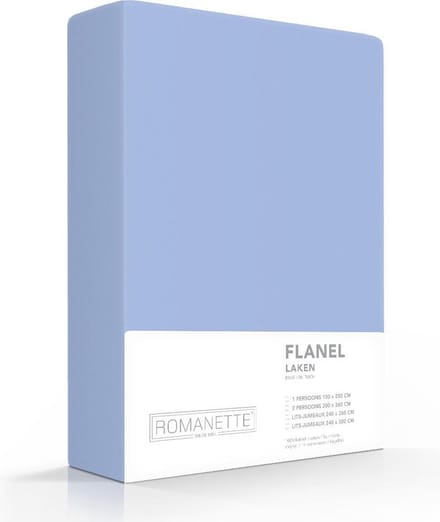 Romanette Laken Blauw