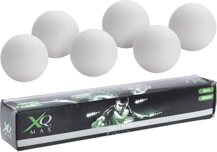 Tafeltennisballen Wit 6 Stuks 40mm