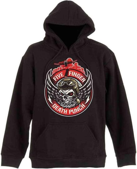 Five Finger Death Punch - Bomber Patch Hoodie/trui - S - Zwart