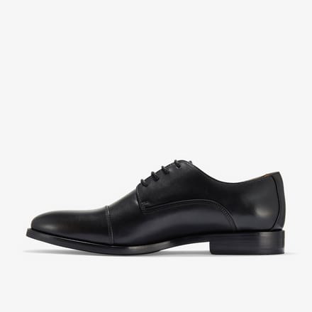 Banstead Pet Zwarte Leren Schoenen