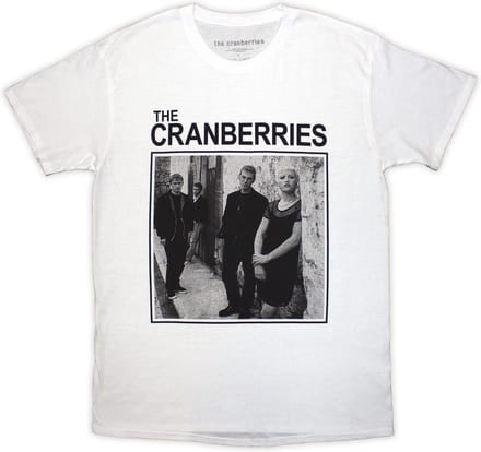 The Cranberries - Square Photo Heren Tshirt - S - Wit