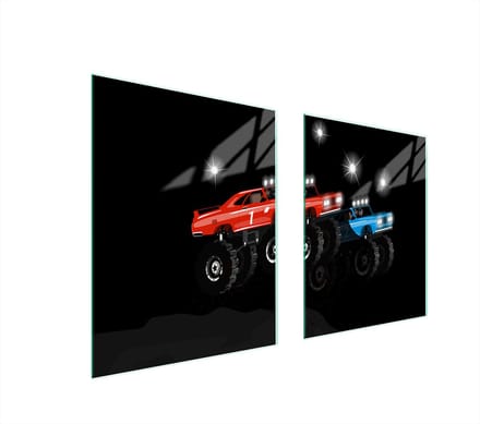 TMK ArtDeko - Kookplaatbescherming - 85x52 cm - Sfeervol - Veilig - Multifunctioneel