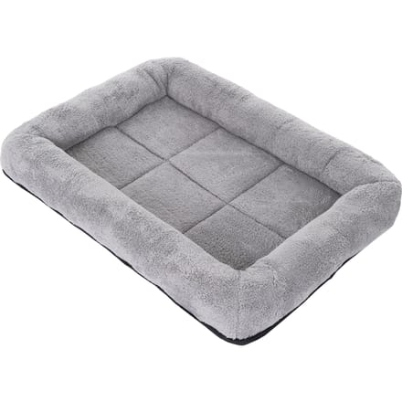 Antislip Hondenmand maat S: L64 x B55 x H10 cm Grijs