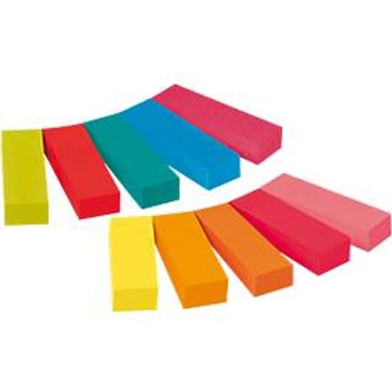 Post-It Notes Markeerstroken, 50 blaadjes, pak van 10 blokken