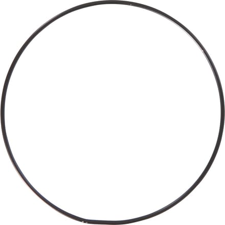 Metalen ring "Cirkel", Zwart - Ø 15 cm