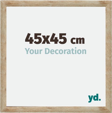 Your Decoration - Fotolijst 45x45 cm - MDF - Goud - Catania