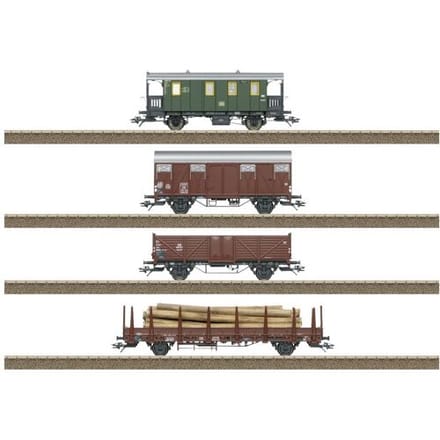 TRIX H0 24140 Goederenwagen DC