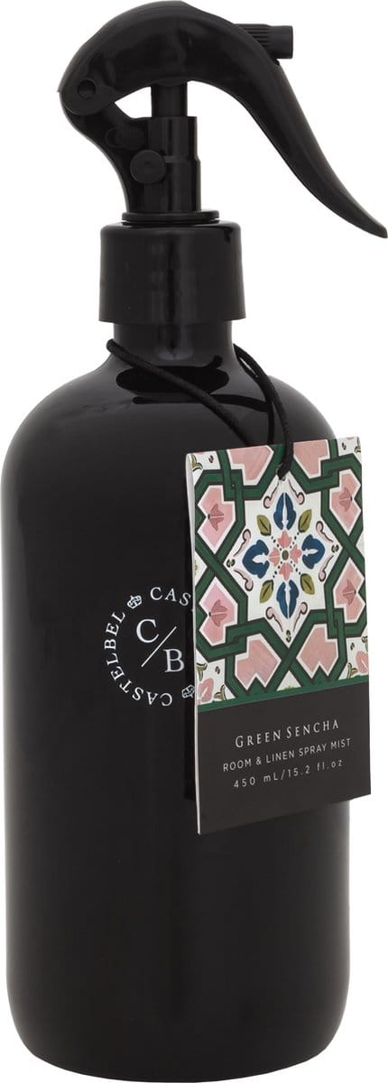Castelbel - huisparfum & textielverfrisser - Green Sencha Tea 450ml - Portugal - refreshing spray