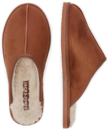 Jack & Jones - Heren Sloffen Dudely Pantoffels - Bruin - Maat 41