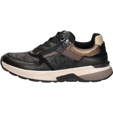 Gabor Rollingsoft Sneakers - Dames - Zwart - Maat:36