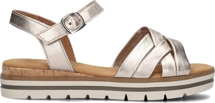 Gabor 083.3 Sandalen - Dames - Goud - Maat 38