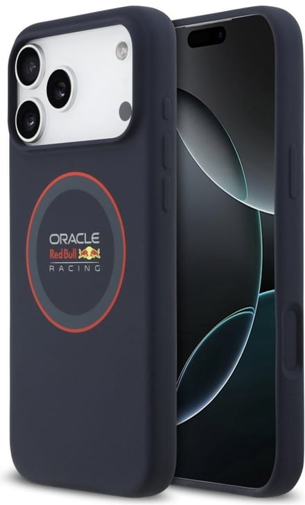 Red Bull Siliconen Rode Ring Hoesje Voor Iphone 17 Pro Max Magsafe Luxury