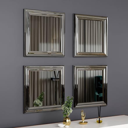 Set van 4 wandspiegels Toza | Kalune Design