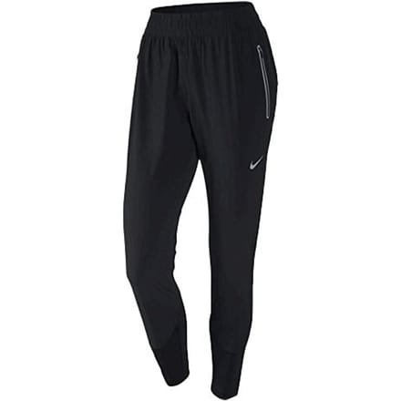 Nike Elastische Taille Hardlopen Sport Lange Broek Dames Onderstukken Zwart 885259-010 M black