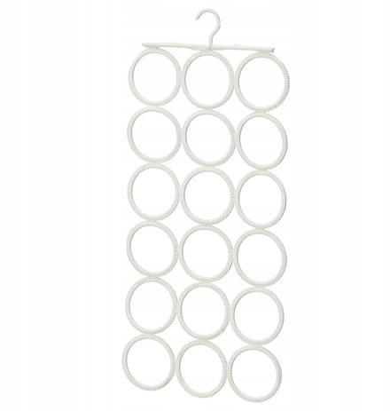 IKEA KOMPLEMENT Multifunctionele Kapstok Wit - Organizer voor Sjaals en Riemen