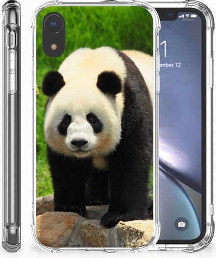 Apple iPhone Xr Case Anti-shock Panda