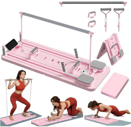White-Label® Pilates Board - Pilates Bord - Pilates Board Reformer - Roze