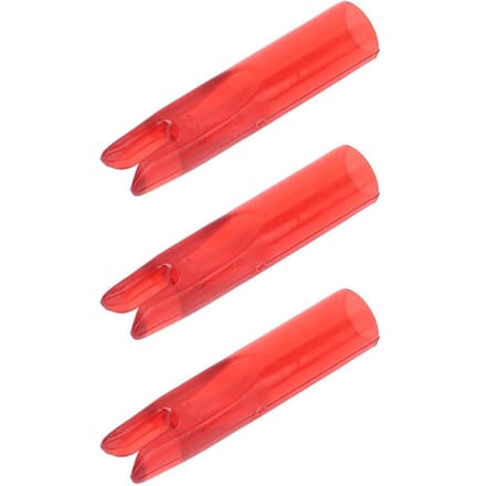 50 Pièces Nock d'Inserts de Queue d'Arc et de Flèche en Plastique Portable Accessoire de Tir à l'Arc pour Fût de 6 mmbleu
