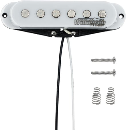 Singlecoil brugelement voor elektrische gitaar - Fazley 10584 - Wit