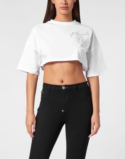 T-Shirt Ronde Hals Roses