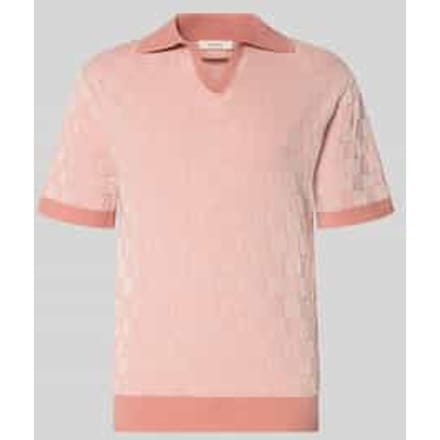 relaxed fit poloshirt van puur katoen model 'MILAS'