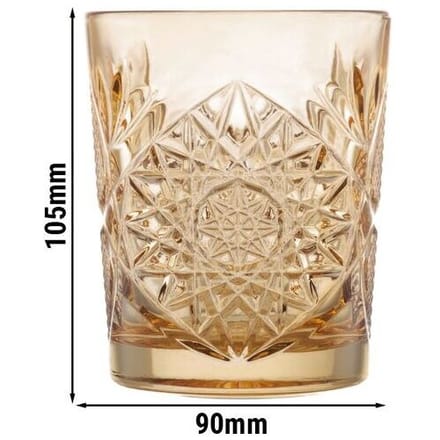 (12 stuks) LIBBEY HOBSTAR - D.O.F. Topaz - 355ml - Geel