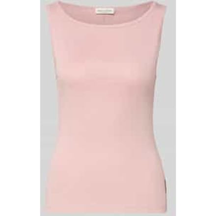 Regular fit tanktop van puur katoen