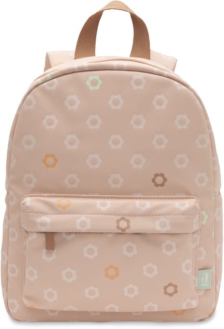 Jollein Rugzak Flower - Waterafstotend - 24x12x29cm - Roze