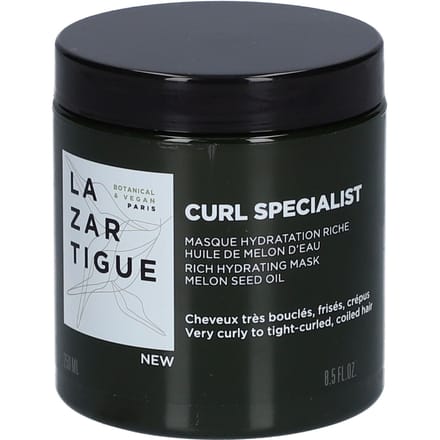 Lazartigue Curl Specialist Rich Hydrating Mask Melon Seed Oil 250 Make-up