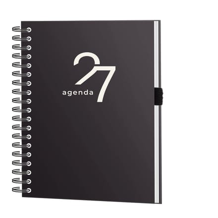 Huurdies® - Schoolagenda 26/27 - A5 - Zwart