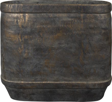 Ter Steege Bloempot-Vensterbak Bak Bruin-Brons L 42 cm B 15 cm H 35 cm