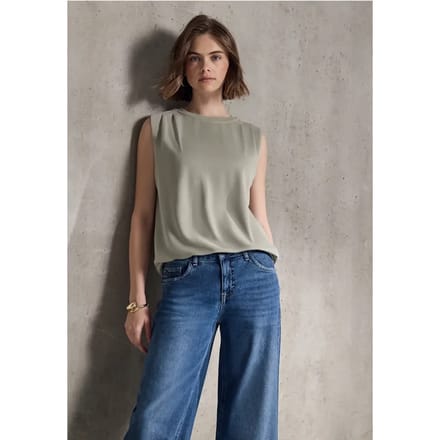 Silk-Look top