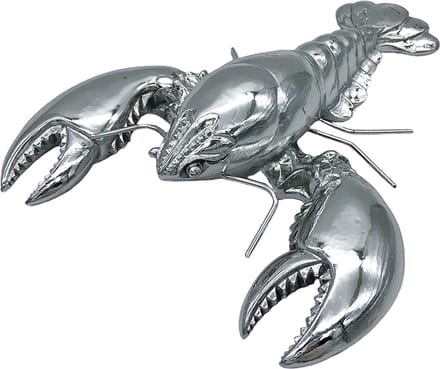 Lavandoux - Kreeft Decor Ornament - Zilver Kleurig