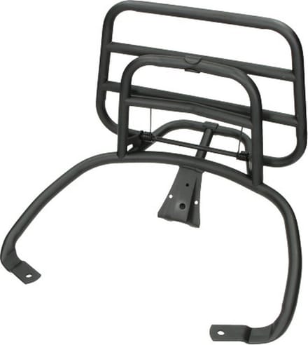 Achterdrager opklapbaar model origineel Vespa Primavera Sprint zwart mat