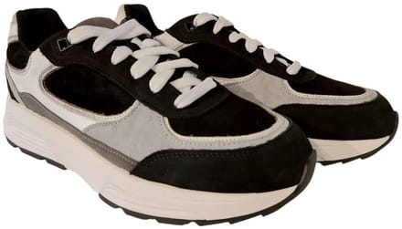 Xsensible Stretchwalker Sneaker Manhattan 33204.2.040 HX Zwart Combi