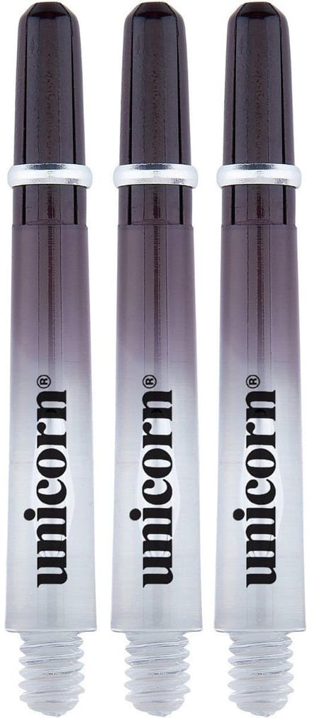 Unicorn Gripper 4 Two-Tone Black Top - Dart Shafts