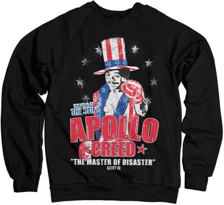Rocky Sweater/trui -S- Apollo Creed Zwart